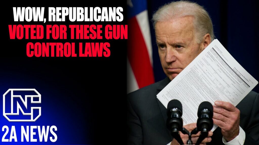 Republicans Voted For Gun Control That’s Now Leading To Biden Banning Private Gun Sales