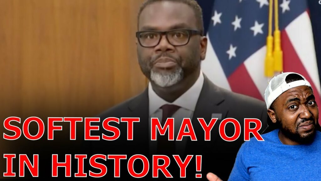 Chicago Mayor Brandon Johnson TRIGGERED After Reporters Call Black Teens Destroying The City A ‘Mob’