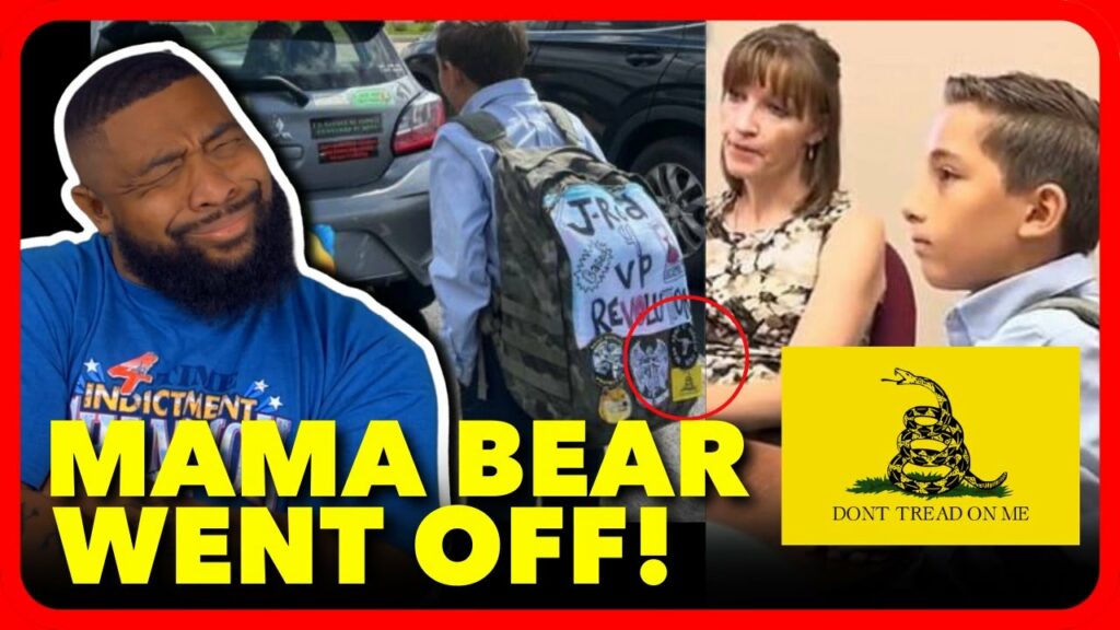 Woke Teacher KICKS OUT Based Kid for Gadsden Flag Patch, Mama Bear BLASTS Teacher!