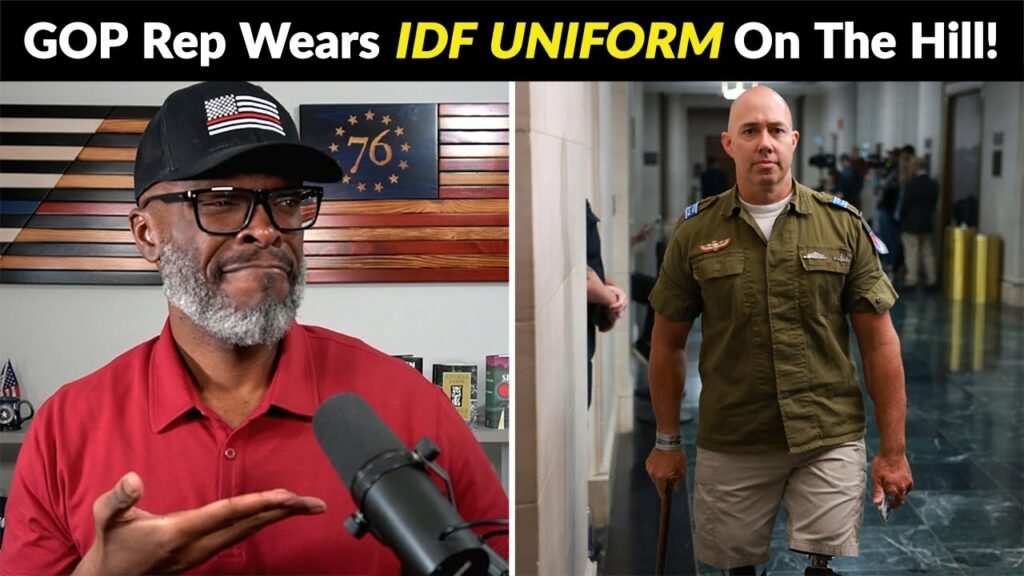 GOP House Rep Wears ISRAELI MILITARY UNIFORM On Capitol Hill!