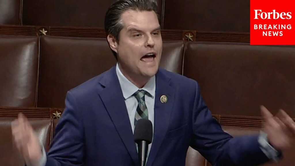 JUST IN: Matt Gaetz Explodes At FBI’s Funding Request For A New Headquarters