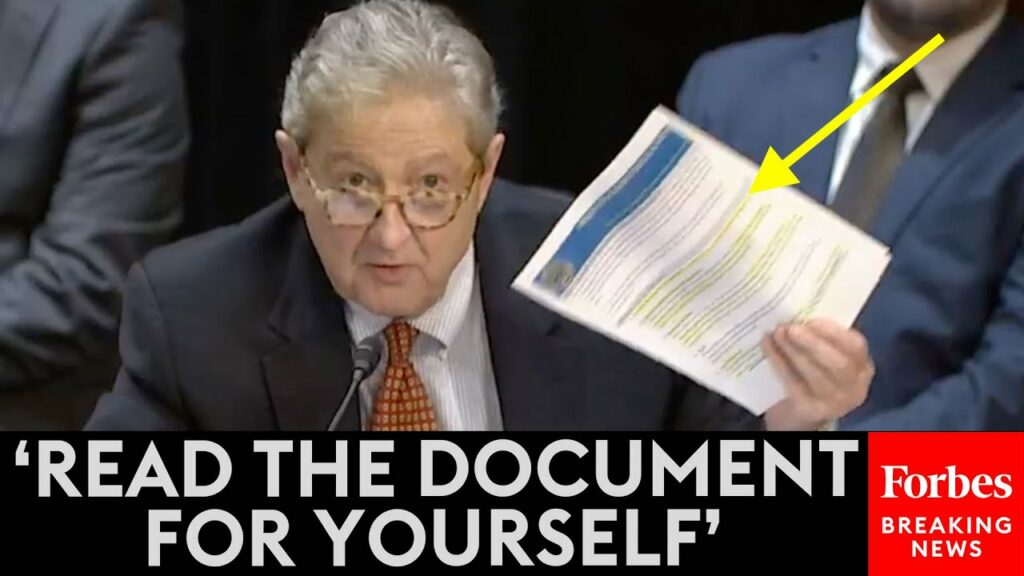 BREAKING NEWS: John Kennedy Drops The Hammer On Biden Nom For Asking People To State Their Pronouns