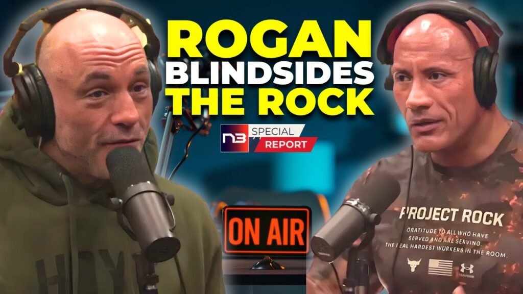 The Rock’s Biden Gaffe Goes Viral on Rogan’s Show!