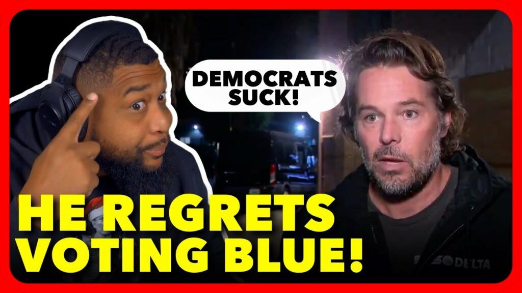 Leftist Has INSTANT REGRET After Voting Democrat and GETS ROBBED