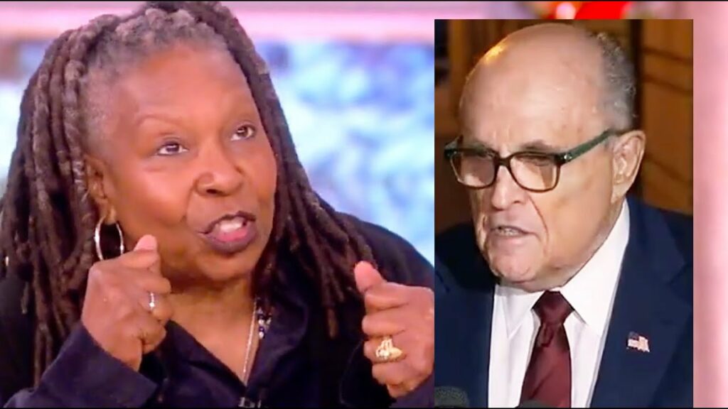 Whoopi Is Gone – ‘The View’ Will Be Sued Off The Air If Rudy Giuliani Does This