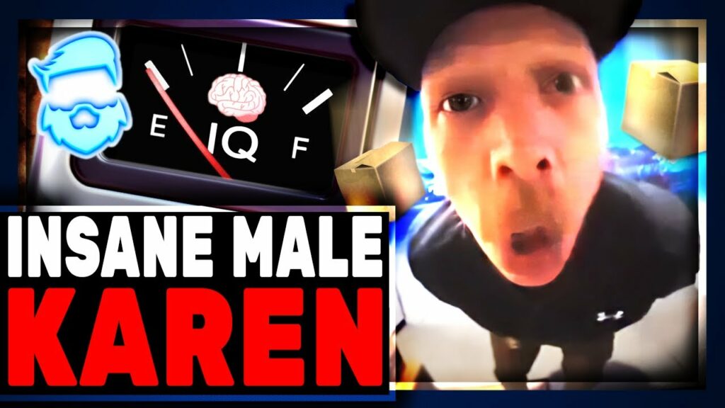 Soy Infused Male Karen Has EPIC MELTDOWN Caught On Doorbell Camera!