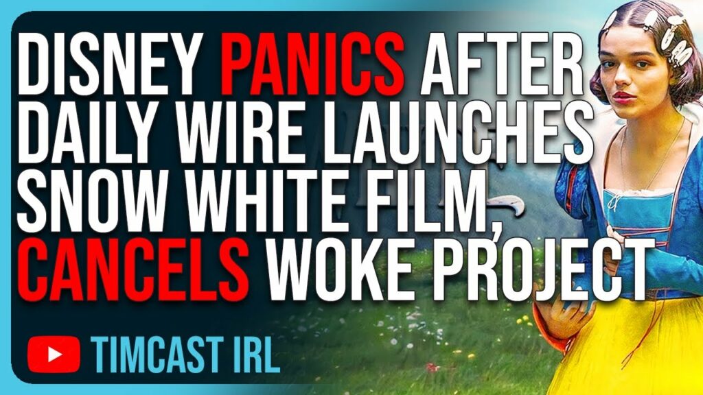 Disney PANICS After Daily Wire Launches Snow White Film, CANCELS Woke Project In Hilarious Backfire