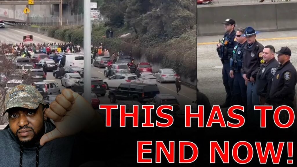 Woke Protestors SHUT DOWN MAJOR Seattle Highway STOPPING Ambulances While Police DO NOTHING!