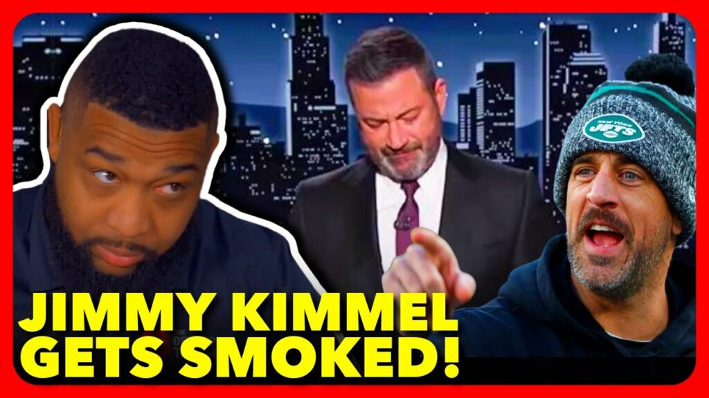 Aaron Rodgers DROPS NUKE On Jimmy Kimmel Who CRIES Over EPSTEIN FLIGHT LOG CONTROVERSY