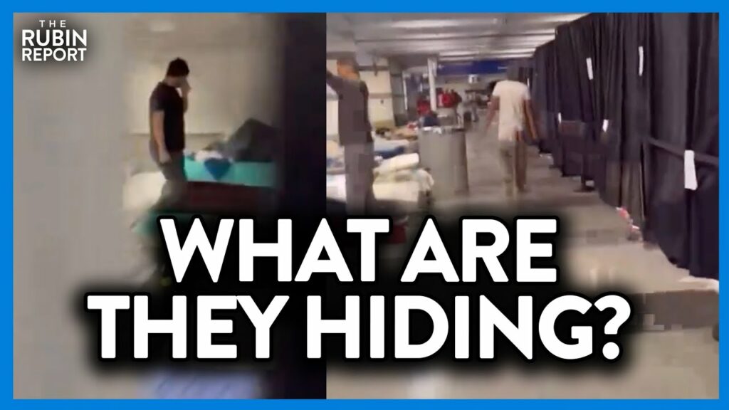 Shocking Footage of Hidden Migrant Housing at Major US Airport