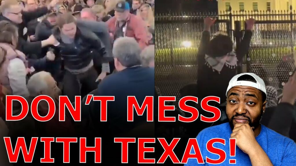 Woke Activist FAFO After Disrupting Texas Governor Speech As Rioters Attempt White House Invasion!