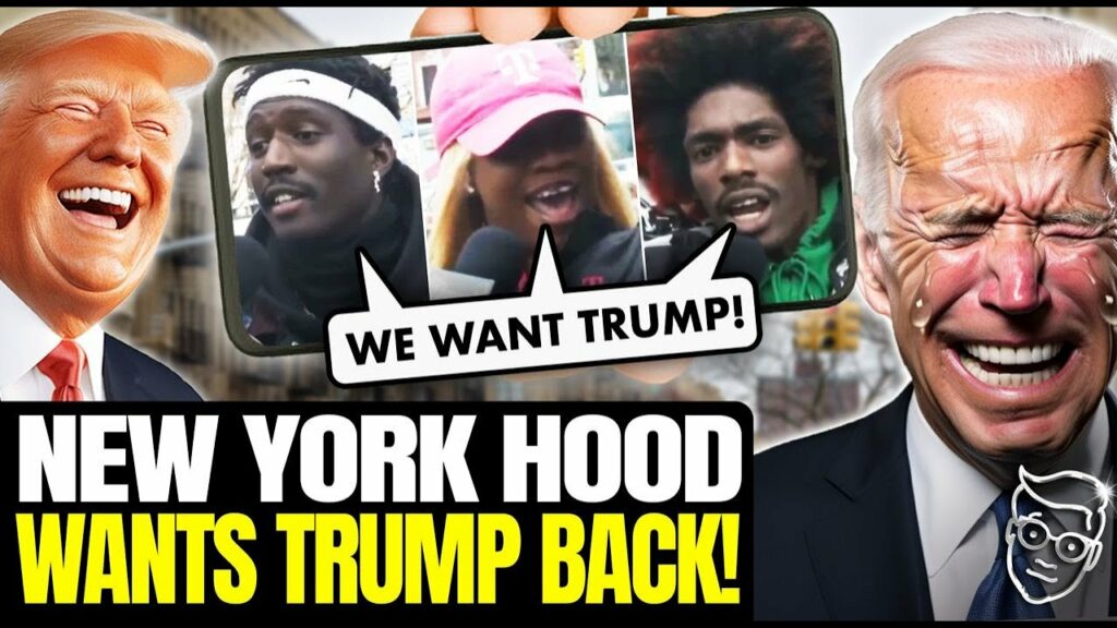 Fox News Asks New York Ghetto: ‘Biden or Trump?’ Answers STUN Reporter: ‘Bring Trump BACK NOW!’