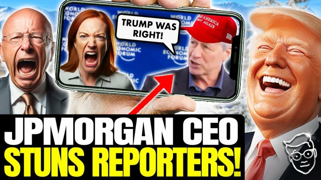 Reporters GASP On-Air As JPMorgan CEO Defends MAGA, Praises Trump, TORCHES Biden:‘Trump Was RIGHT!’