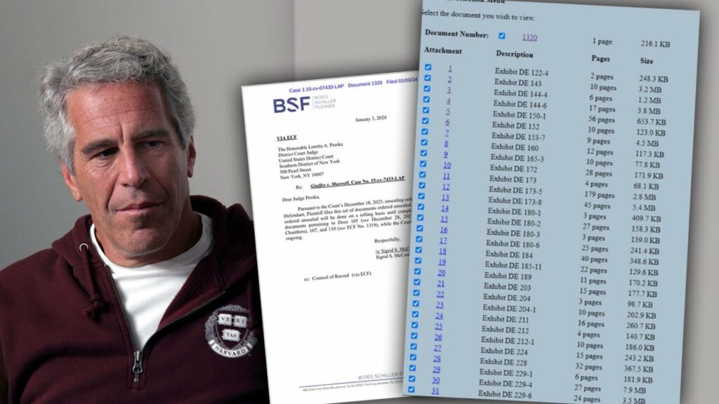 Unsealed Jeffrey Epstein documents explained