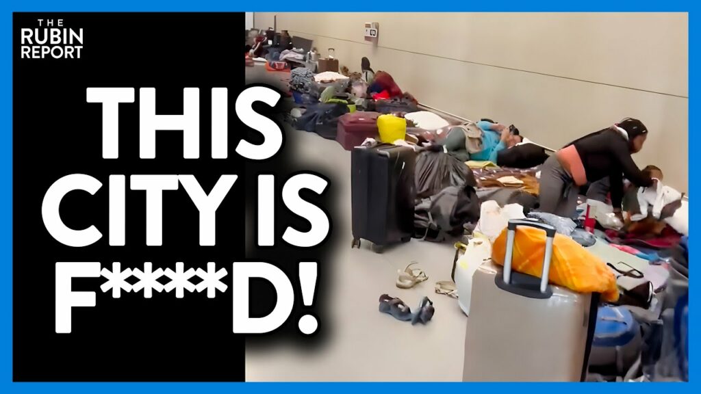 BREAKING: This Woke City’s Airport Just Got Taken Over by Migrants