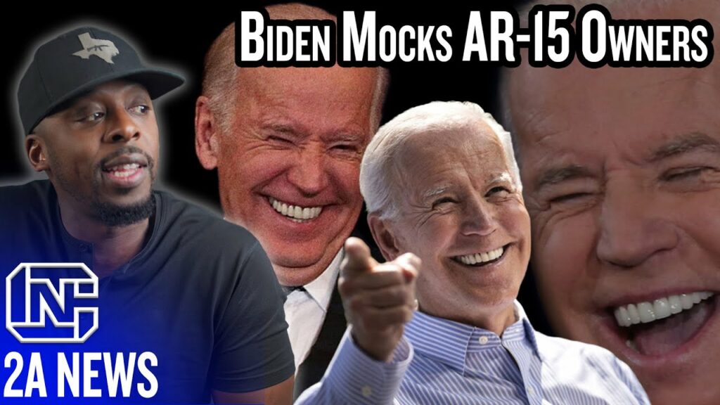 Biden Mocks AR-15 Owners Thinking It Can Protect Them Against Government Tyranny