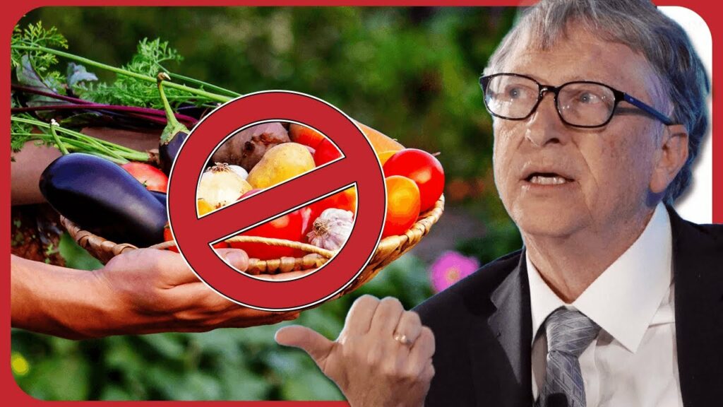 Hang on! Now Bill Gates is coming for your backyard GARDENS? | Redacted with Clayton Morris