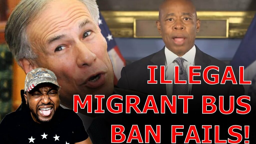 NYC Mayor Eric Adams PANICS Files 0M Lawsuit Against Texas Loopholing Illegal Immigrant Bus Ban!