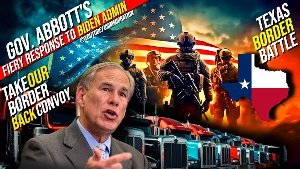 It Begins… Texas Border Battle Abbotts Fiery response to Biden over Federalizing National Guard