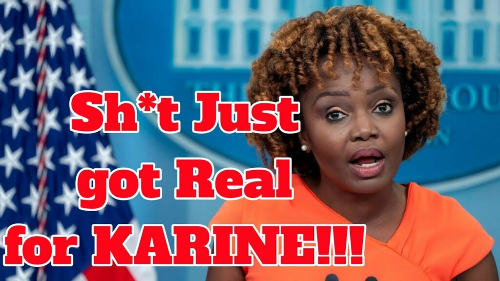 Why are you Repeating False CLAIMS?? Reporter ATTACKS Karine Jean-Pierre for Blames on Republicans