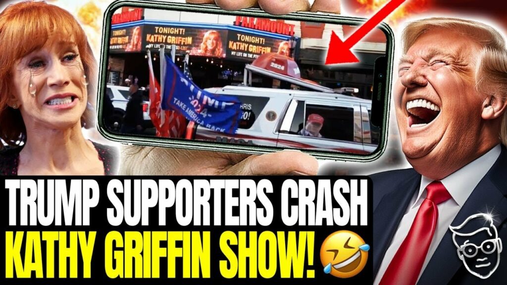 Kathy Griffin Has NERVOUS BREAKDOWN at HUGE MAGA Rally Outside Her Show | ‘I’m Literally Shaking’