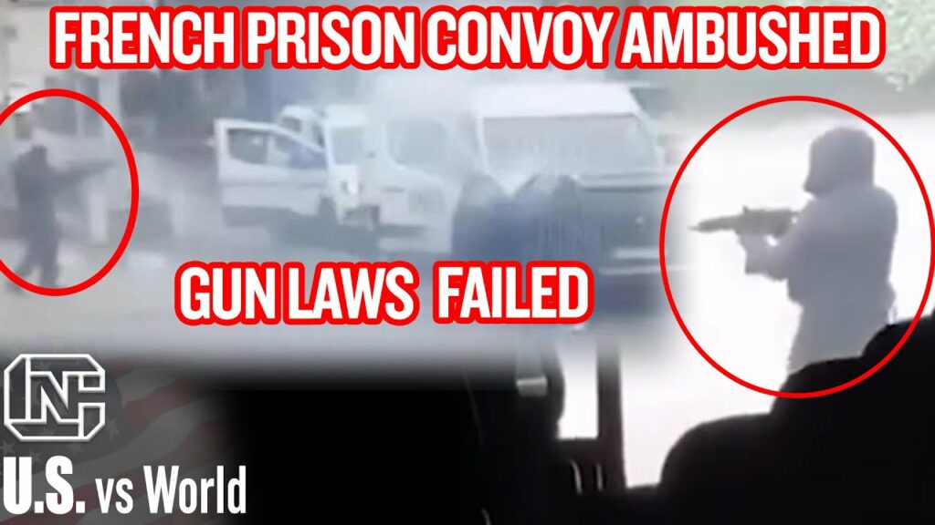 Men With Machine Guns Ambush Prison Convoy Killing Two Officers In Gun Controlled France