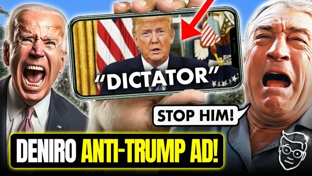 Robert De Niro SNAPS! Cuts Psychotic Anti-Trump Ad with Joe Biden | Final Career-Ending Humiliation