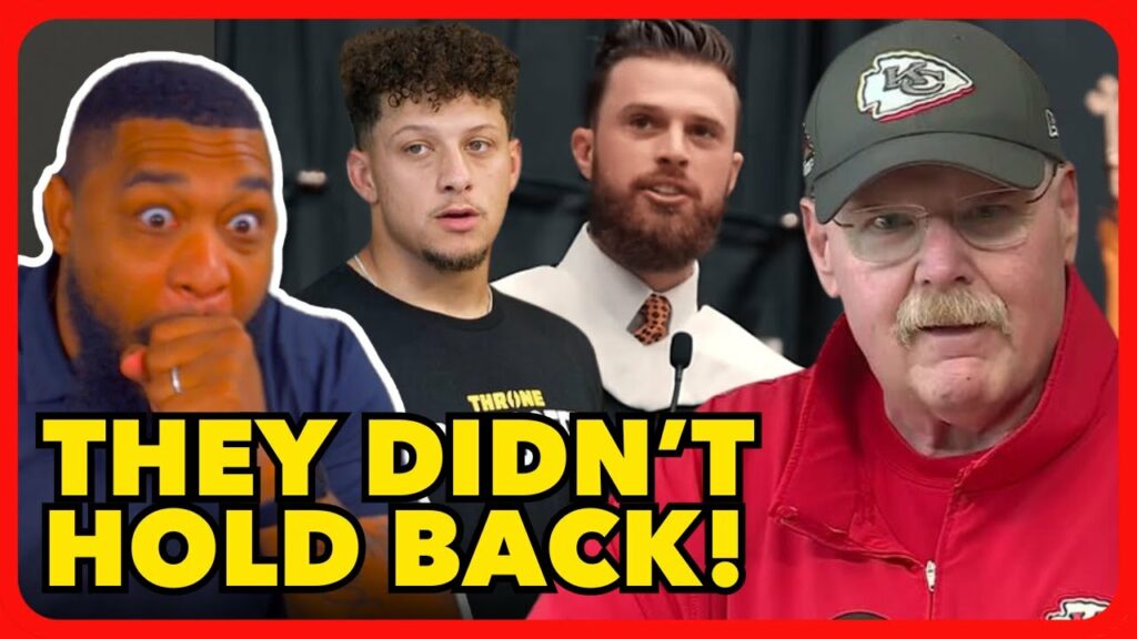 Andy Reid, Patrick Mahomes SCORCH Feminist Reporter Attacking Harrison Butker