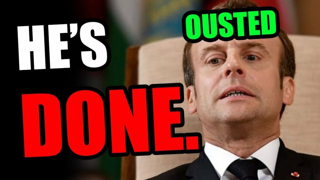 French President Emmanuel Macron is DONE.