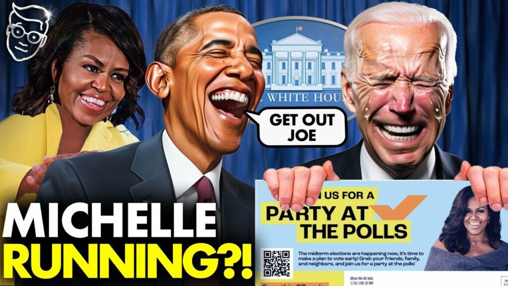 Voter Registrations With Picture of Michelle Obama Sent Out – Obama is RUNNING?