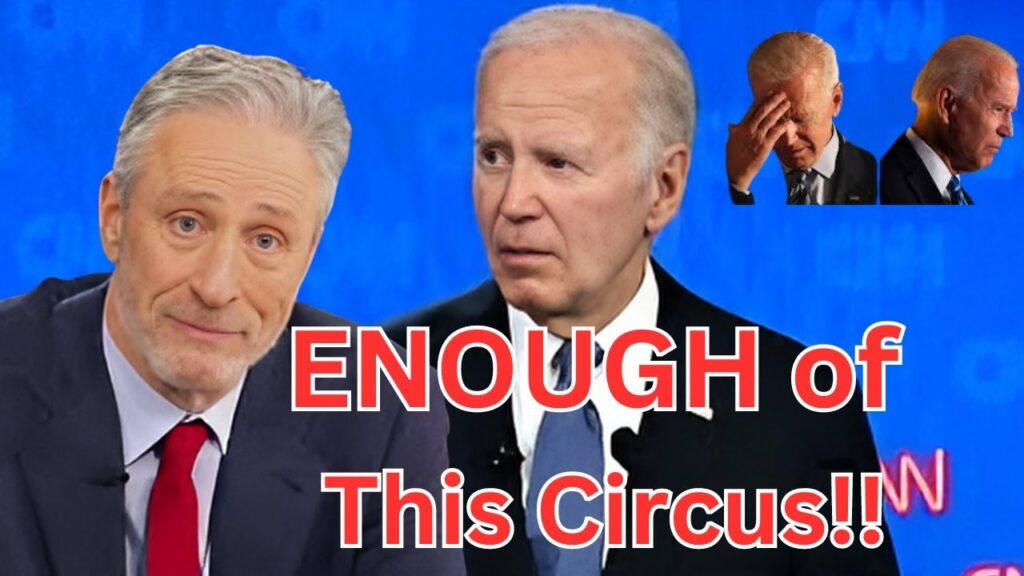 Democrats SHOCKED!!  Jon Stewart TURNS on Biden: ‘I’m DONE!