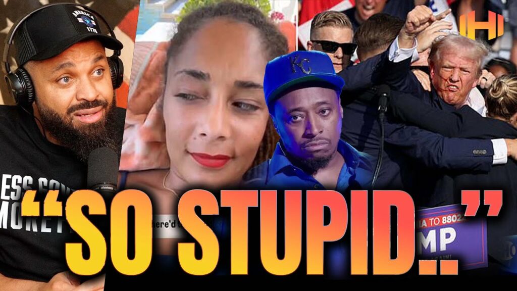 Trump Staged the Shooting for Votes Black Democrat Voters Expose Their Low IQ Once Again