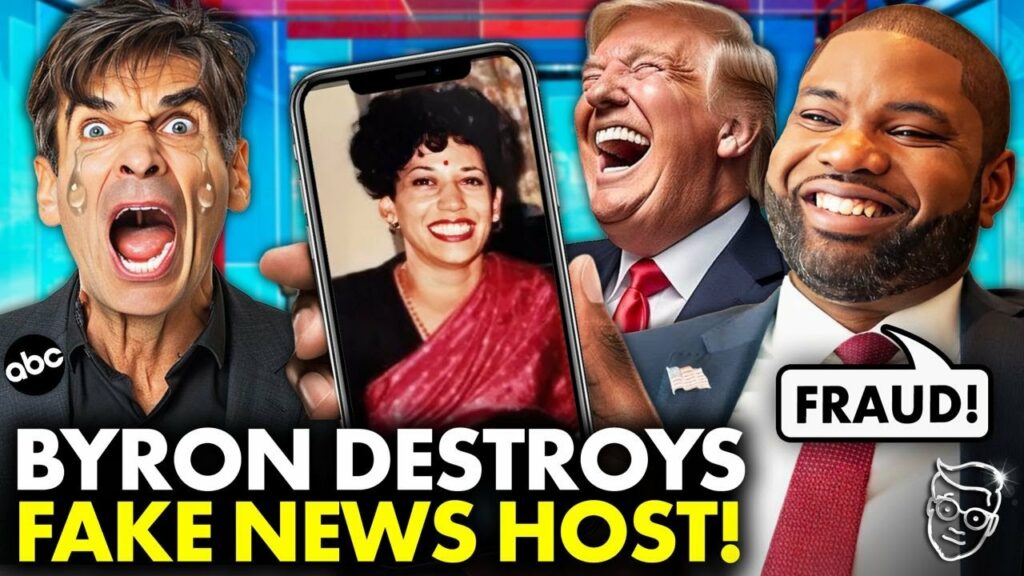 Byron Donalds Leaves ABC Anchor SHAKING and SCREAMING Over Kamala’s FAKE Accent | Pure FIRE