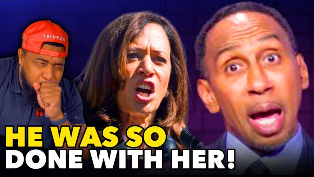 Stephen A Smith GOES OFF On Kamala Harris HIDING FROM THE MEDIA!