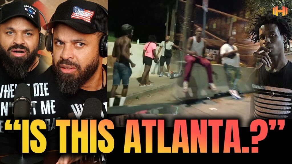 Man Films In Atlanta LATE AT NIGHT While Driving