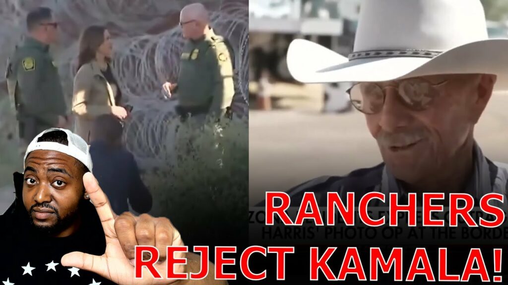 Ranchers REJECT Kamala Harris’ STAGED Border Photo Op As Voters EXODUS Democrat Party Over CRISIS!