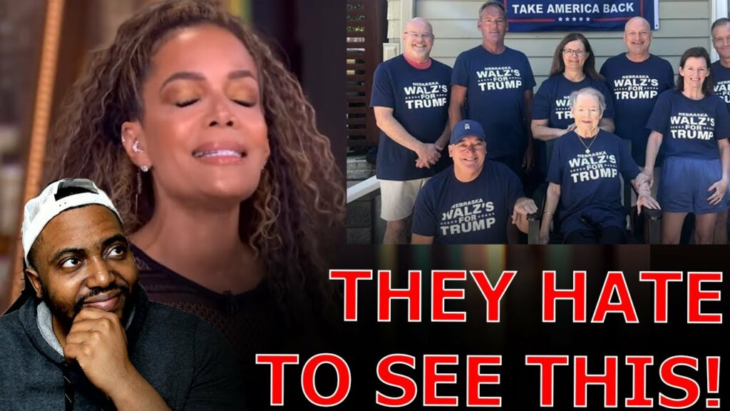 Sunny Hostin MELTS DOWN Over Tim Walz’ Brother REBUKING Him After Family Endorses Trump Over Kamala!