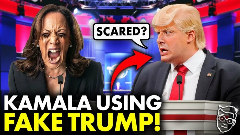 Kamala Hires ‘Fake Trump’, FORCED to Wear Wig to Prepare For Debate | CAUGHT Scripting ‘Clapbacks’