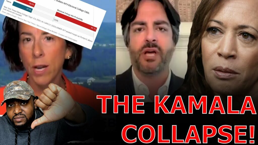 MSNBC COPES AND SEETHES Over Kamala Harris COLLAPSING In DISASTROUS Bombshell Liberal Media Poll!