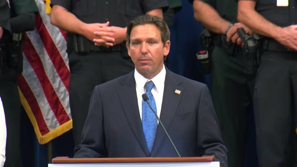 Florida Gov. Ron DeSantis talks removal of LGBTQ travel section from Visit Florida website