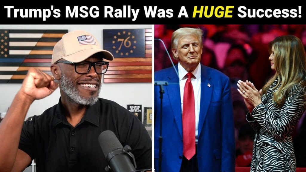 Trump’s NYC MSG Rally Was A HUGE Success & The Media Hates It!