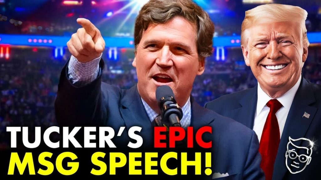 The Most Important Tucker Carlson Speech Ever Given | An Entire Arena Left SILENT