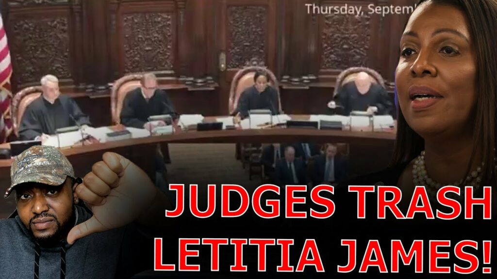 New York Appeals Court Judges DESTROY Letitia James’ 0 Million Civil Fraud Case Against Trump!