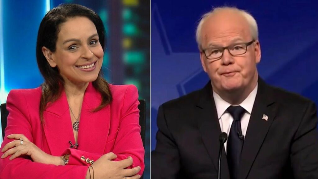 Lefties losing it: Rita Panahi applauds SNL skit mocking Tim Walz