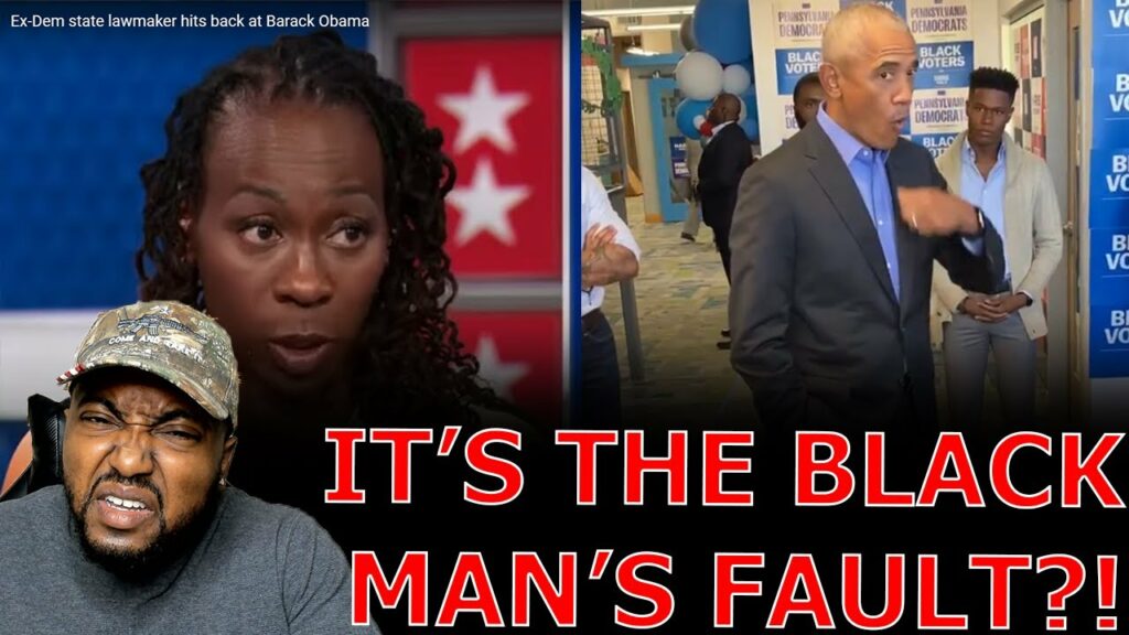 Black Democrat GOES OFF On Obama SHAMING Black Men For REFUSING To Support Kamala Harris!