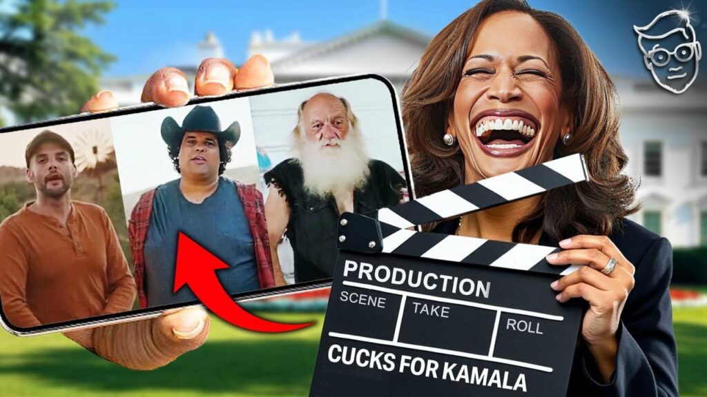 Beta Males Try to Convince America ‘Real Men’ Are Voting Kamala CRINGE New Ad | Total BACKFIRE