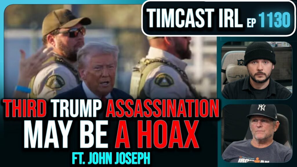 Third Trump Assassination MAY BE HOAX, Trump Camp DENIES It Was Real w/John Joseph | Timcast IRL