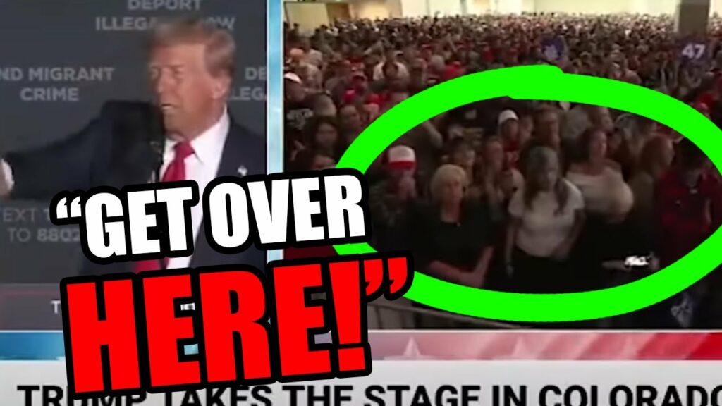 You won’t believe who Trump pulled on stage…