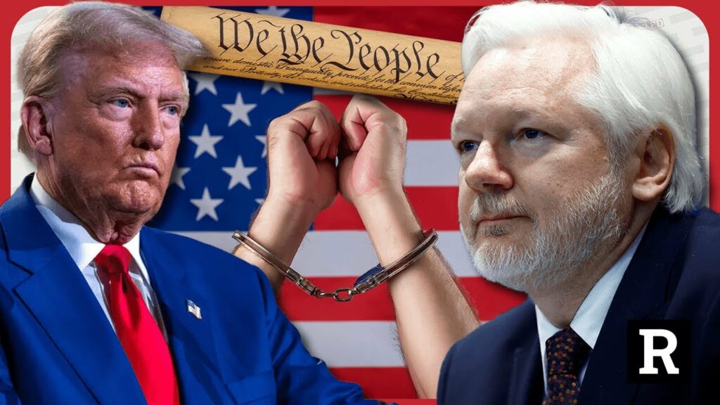 Julian Assange BREAKS silence slams CIA stooge Mike Pompeo and MAGA wolves | Redacted News