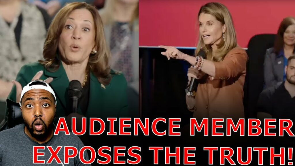 Audience Member EXPOSES Kamala’s STAGED AND SCRIPTED Townhall After Moderator REJECTS Questions!